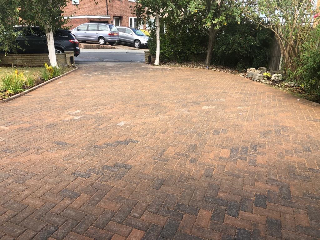Installing Block Paving in Rochdale Blackwater Driveways and Patios project work